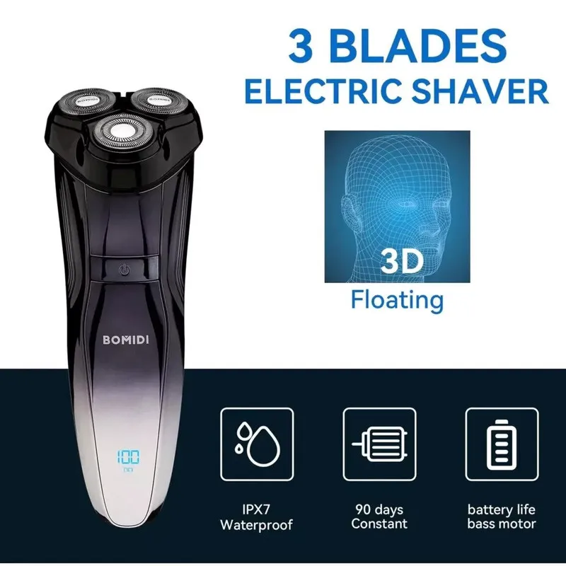 ماشین اصلاح موی صورت بمیدی مدل Electric M5 - تصویر 3