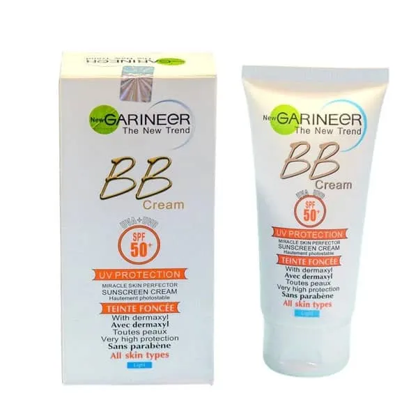کرم ضدآفتاب رنگی BB گارنیه مدل SPF50 مناسب انواع پوست، حجم 50 میلیلیتر - تصویر 2