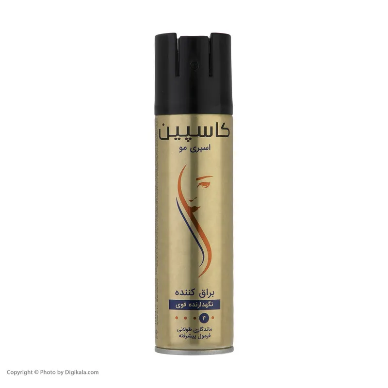 اسپری مو براق کننده کاسپین مدل Glossy حجم 150 میلی لیتر - تصویر 2