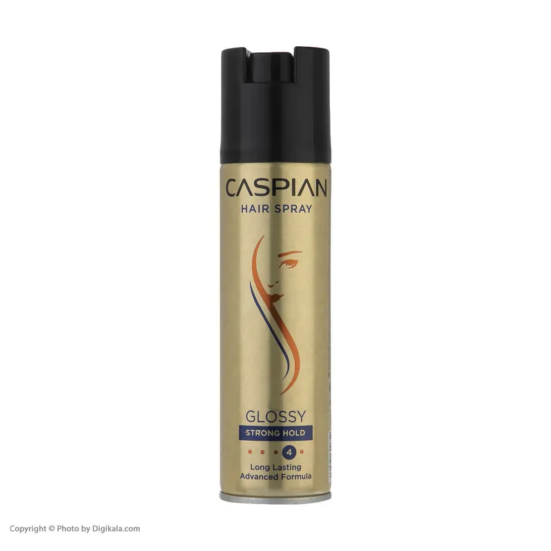 اسپری مو براق کننده کاسپین مدل Glossy حجم 150 میلی لیتر - تصویر 4