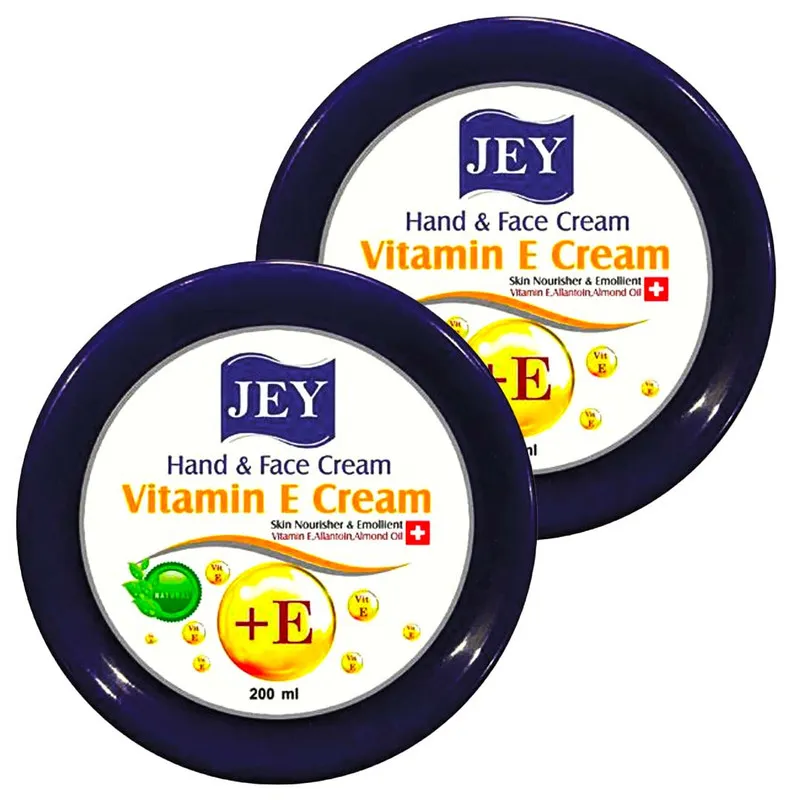 کرم مرطوب کننده جی مدل Vitamin E حجم 200 میلی لیتر بسته 2 عددی - تصویر 2