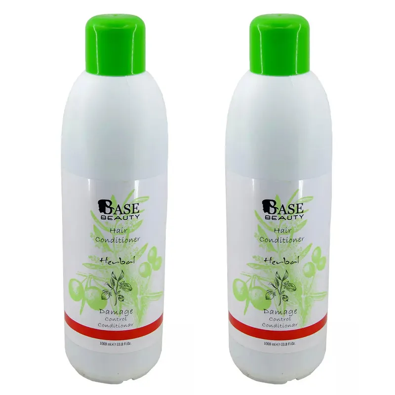 نرم کننده مو بیس بیوتی مدل Herbal2 حجم 1000 میلی لیتر مجموعه 2 عددی