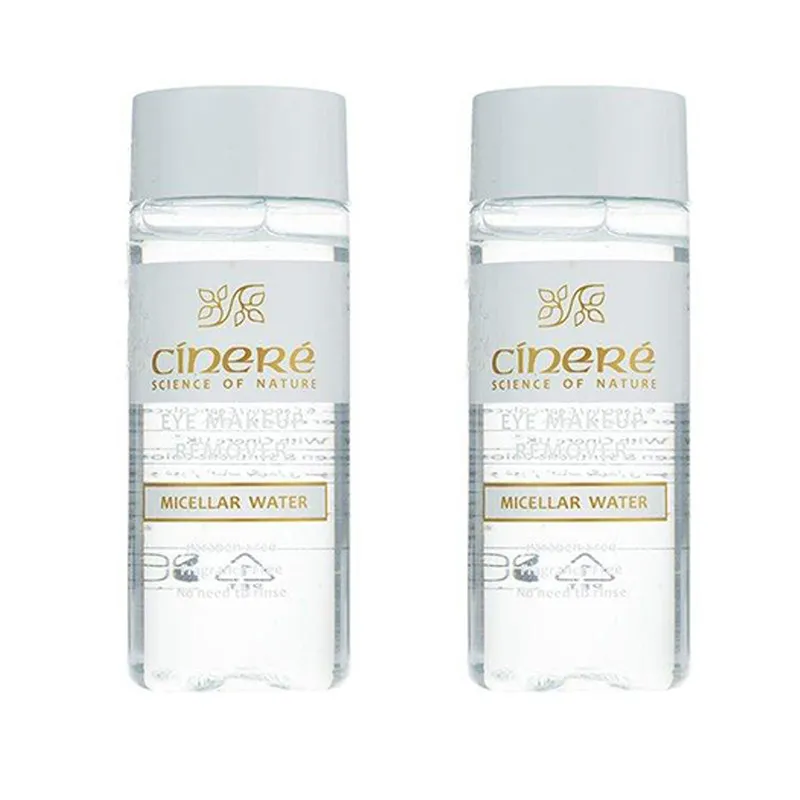 لوسیون پاک کننده آرایش چشم سینره مدل Micellar حجم 120 میلی لیتر مجموعه دو عددی