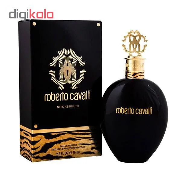 ادو پرفیوم زنانه روبرتو کاوالی مدل Roberto Cavalli Nero Assoluto - تصویر 2