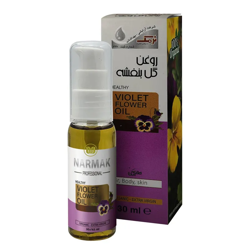  روغن گل بنفشه نرمک طلایی مدل 002 حجم 30 میلی لیتر - تصویر 2