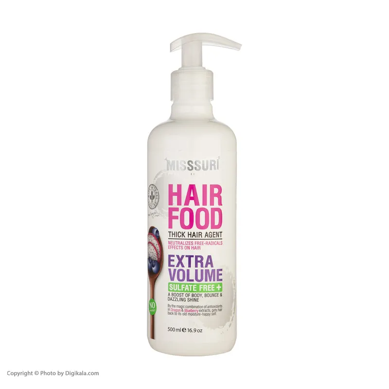 ماسک مو میسوری مدل EXTRA VOLUME حجم 500 میلی لیتر - تصویر 2