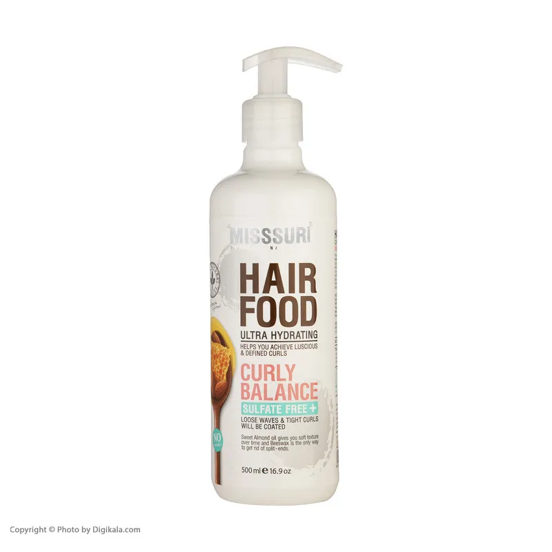 ماسک مو میسوری مدل Curly Balance حجم 500 میلی لیتر - تصویر 2