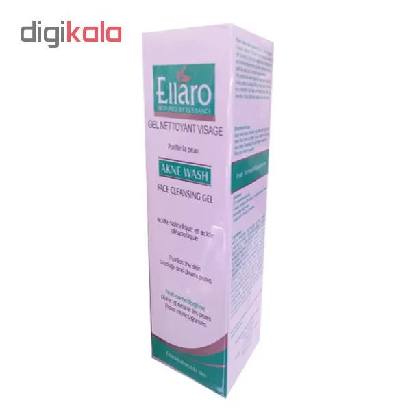 ژل شستشوی صورت الارو مدل AKNE WASH تحت لیسانس حجم 150 میلی لیتر - تصویر 5