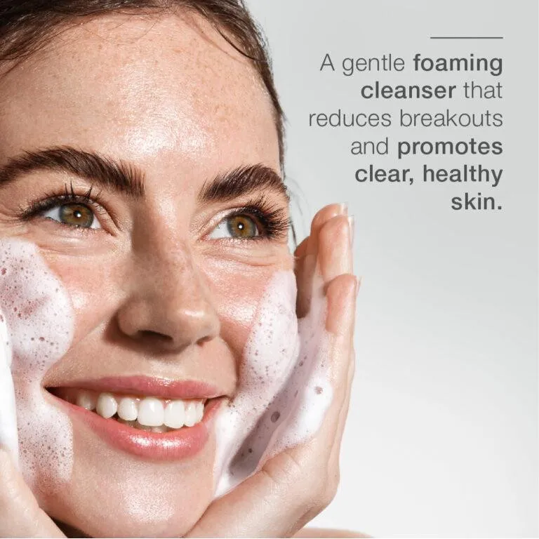 کرم پاک کننده صورت مختص پوست چرب وآکنه ای اسکین کد مدل Clarifying wash حجم 125 میلی لیتر - تصویر 3