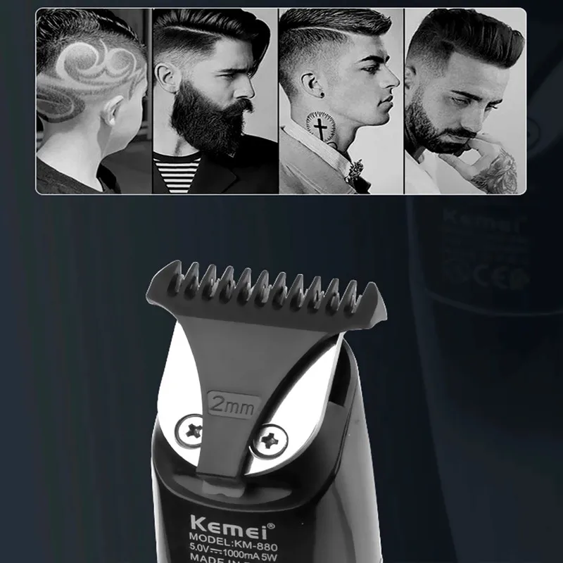 ماشین اصلاح موی سر و صورت کیمی مدل KM-880 - تصویر 5
