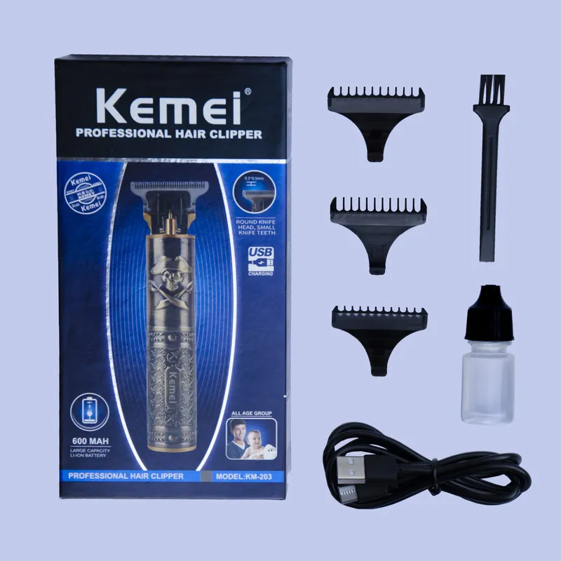 ماشین اصلاح موی صورت کیمی مدل KM-203 - تصویر 2