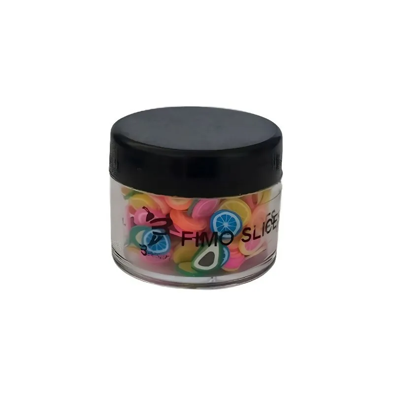 مجموعه تزیین ناخن بیزآرت مدل فیمو میوه بسته 300 عددی