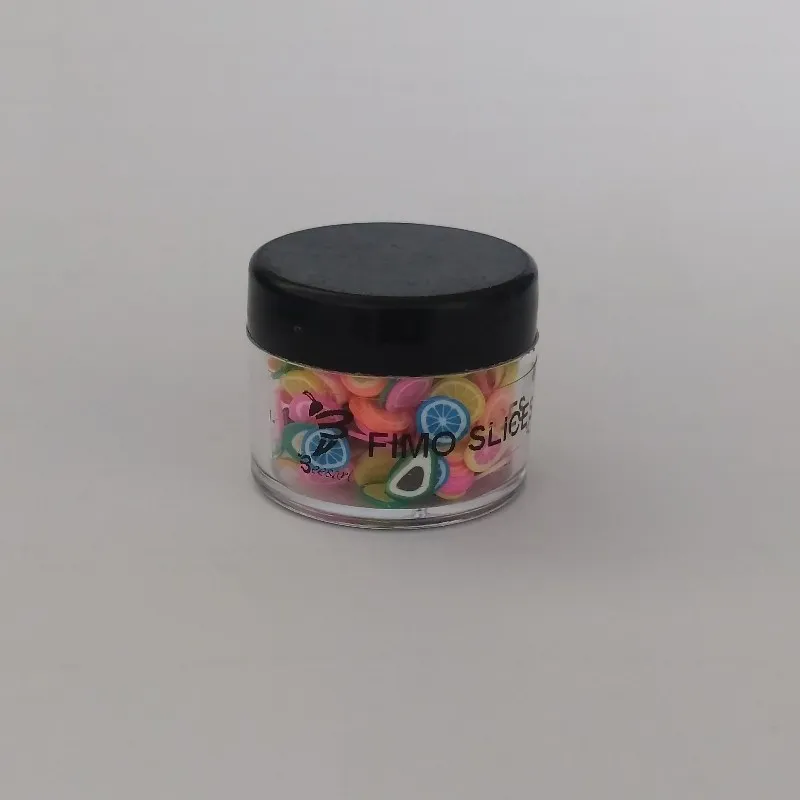 مجموعه تزیین ناخن بیزآرت مدل فیمو میوه بسته 300 عددی - تصویر 3