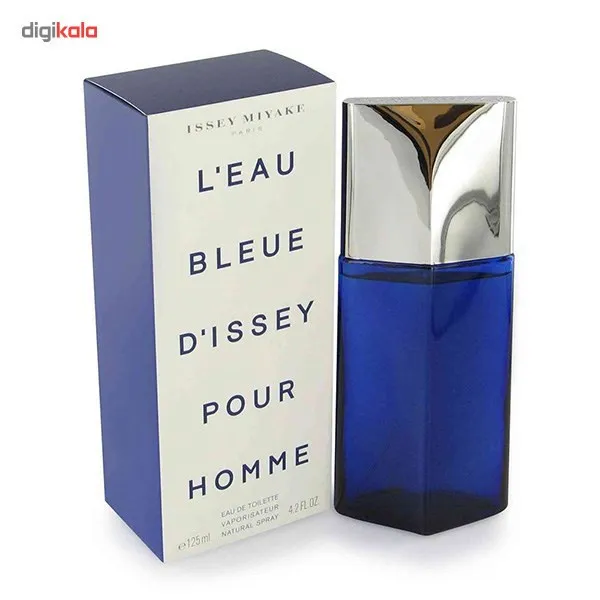 ادو تویلت مردانه ایسی میاک مدل Le Eau Bleue De Issey Pour Homme حجم 125 میلی لیتر - تصویر 4