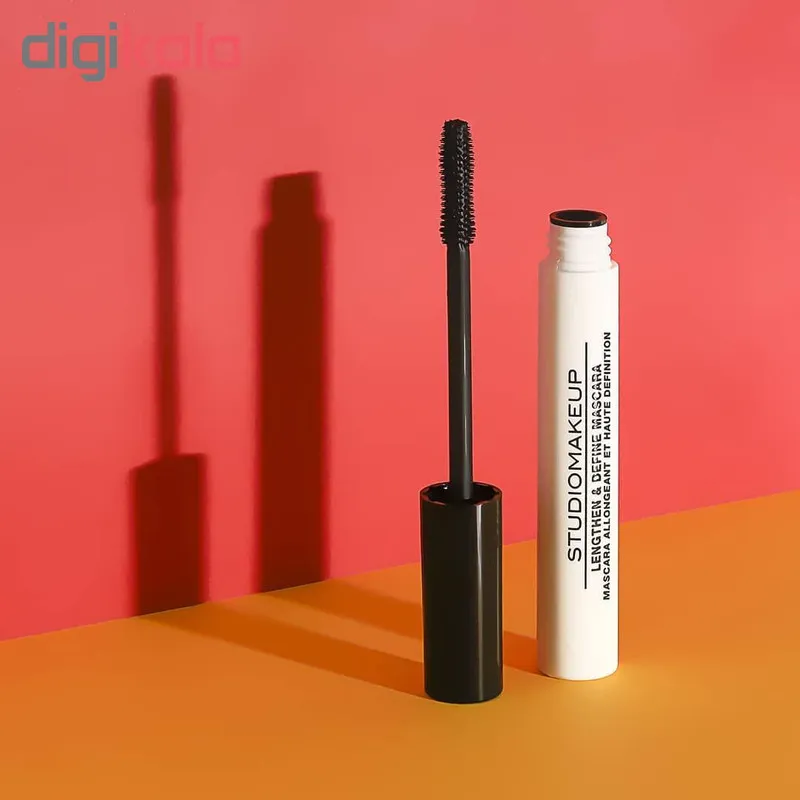 ریمل بلند کننده استودیو میکاپ مدل Lengthen & Define شماره 01 - تصویر 3