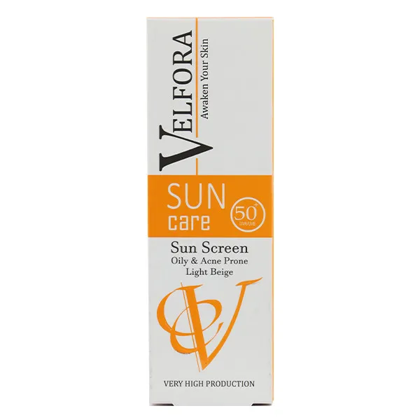کرم ضد آفتاب رنگی ولفرا spf50 مدل 05 مناسب پوست های چرب و حساس وزن 40 گرم - تصویر 2