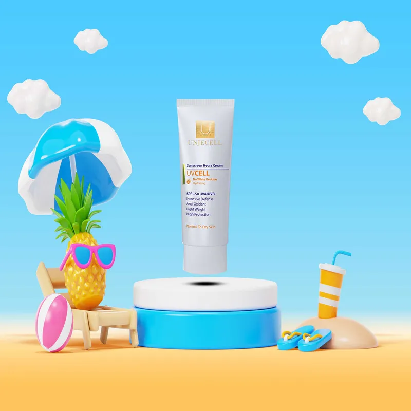 کرم ضد آفتاب بی رنگ آنژسل  SPF50 مدل UVCELL مناسب انواع پوست حجم 40 میلی لیتر - تصویر 6
