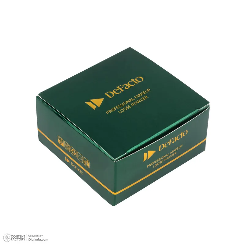 پودر تثبیت‌کننده آرایش صورت دیفکتو مدل F03 وزن 18 گرم - تصویر 5