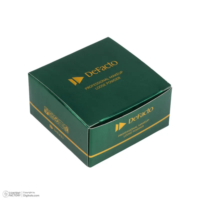 پودر تثبیت‌کننده آرایش صورت دیفکتو مدل professional وزن 18 گرم - تصویر 5
