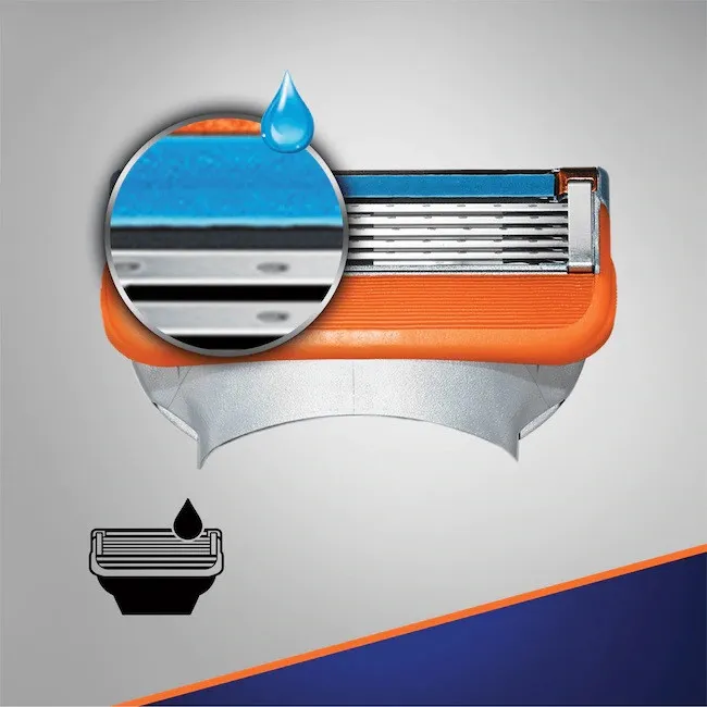 تیغ یدک ژیلت مدل Fusion Power بسته 6 عددی - تصویر 4