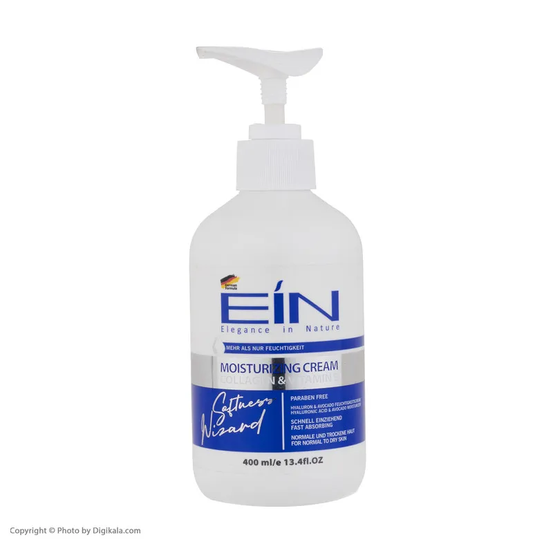 کرم مرطوب کننده ای آی ان مدل Moisturizing حجم 400 میلی لیتر - تصویر 2