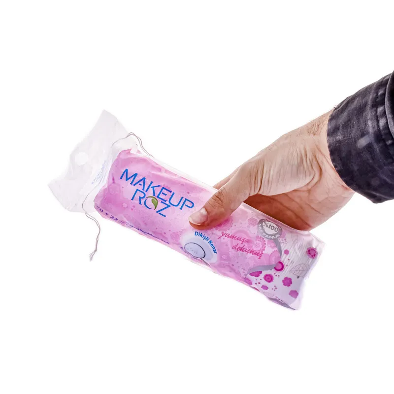 پد پاک کننده آرایش صورت میکاپ رز مدل soft مجموعه 5 عددی - تصویر 3