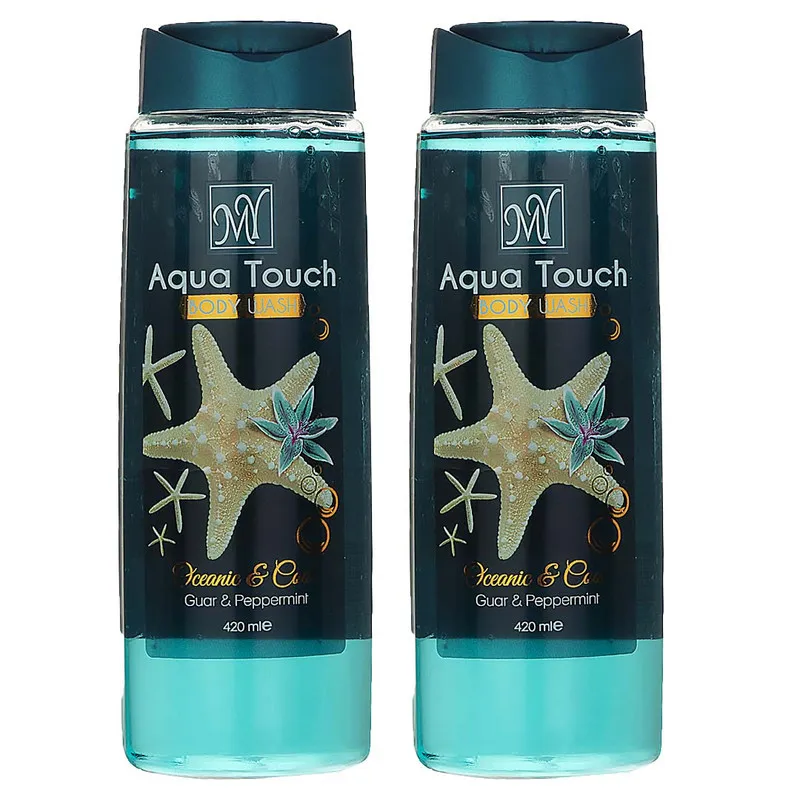 شامپو بدن مای مدل Aqua Touch حجم 420 میلی لیتر مجموعه 2 عددی