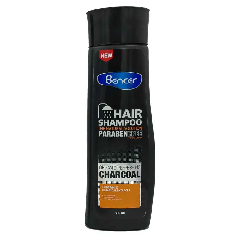 شامپو تقویت کننده و ترمیم کننده مو بنسر مدل CHARCOL PLUS حجم 300 میلی لیتر بسته 2 عددی - تصویر 2