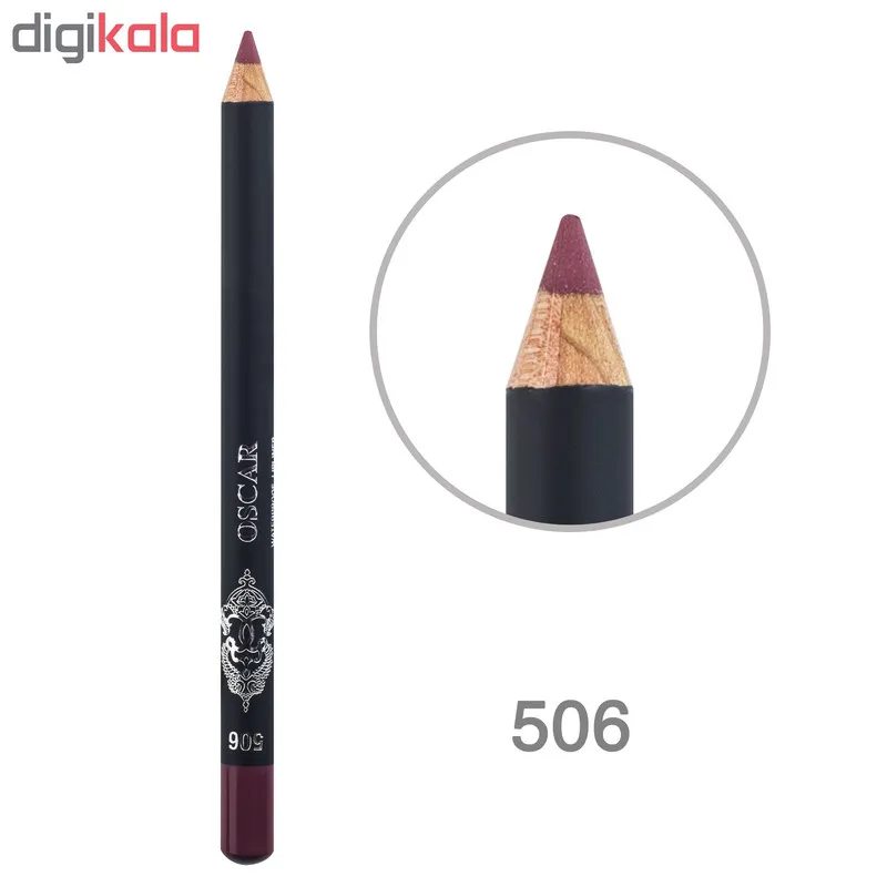 مداد لب اسکار مدل Waterproof Lipliner شماره 506 - تصویر 3