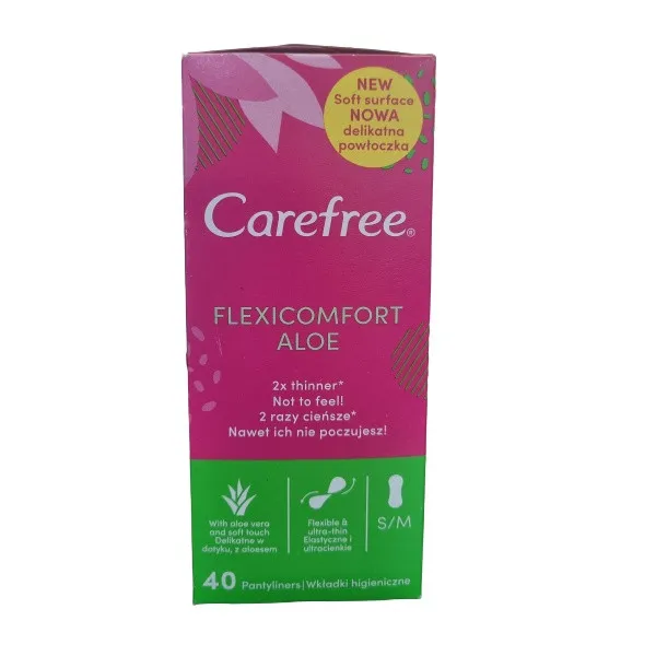 پد بهداشتی کرفری مدل flexicomfort سایز متوسط بسته 40 عددی