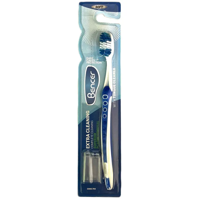 مسواک بنسر مدل  EXTRA CLEANING با برس نرم - تصویر 4