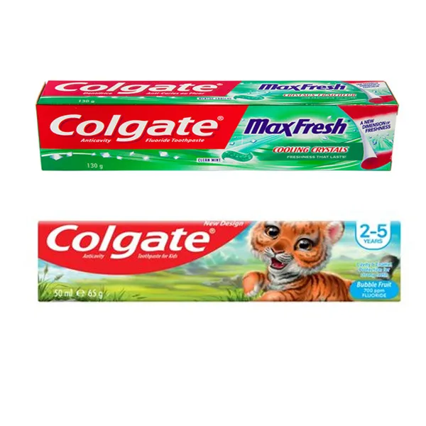 خمیر دندان کلگیت مدل Cool frsh حجم 100 میلی لیتر به همراه خمیر کودک کلگیت مدل 2-5 BABER حجم 50 میلی لیتر  - تصویر 2
