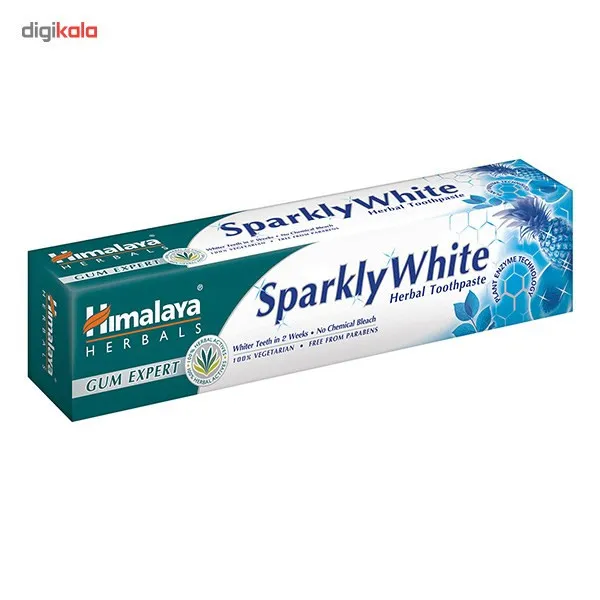 خمیر دندان هیمالیا مدل Sparkly White حجم 75 میلی لیتر - تصویر 4