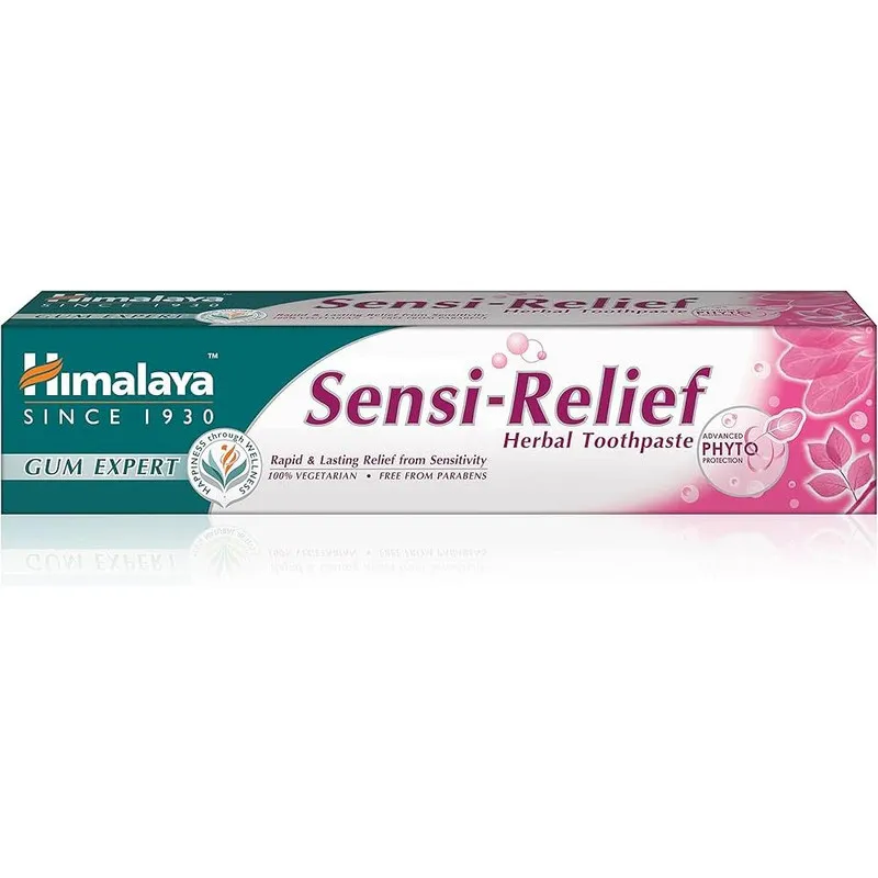 خمیر دندان هیمالیا مدل Sensi-Relief حجم 75 میلی لیتر - تصویر 2