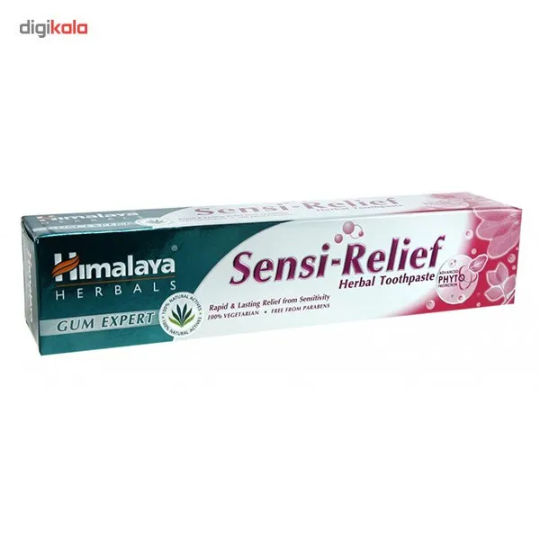 خمیر دندان هیمالیا مدل Sensi-Relief حجم 75 میلی لیتر - تصویر 3