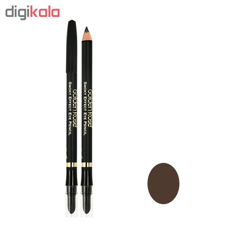 مداد چشم گلدن رز مدل Smoky Effect-Black - تصویر 2
