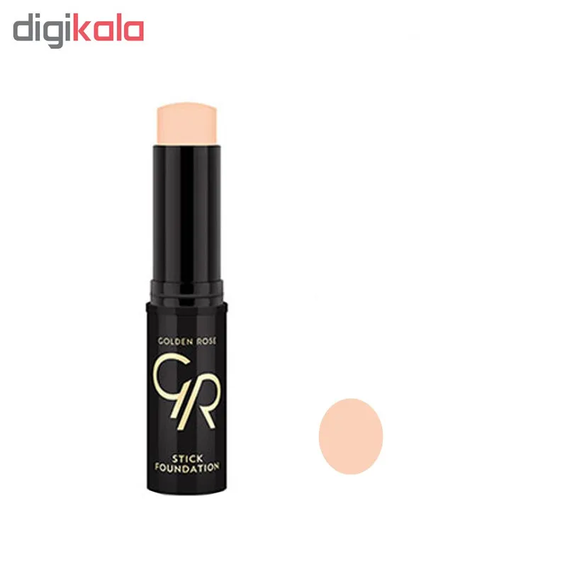 کرم پودر گلدن رز مدل Stick Foundation شماره 03 - تصویر 2