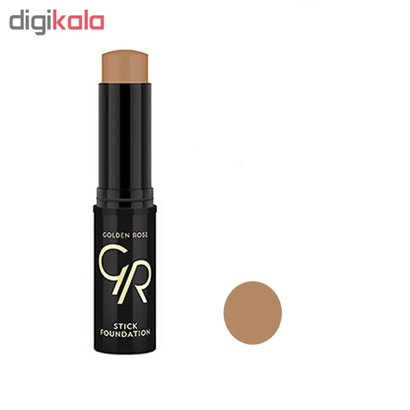 کرم پودر گلدن رز مدل Stick Foundation شماره 08 - تصویر 2