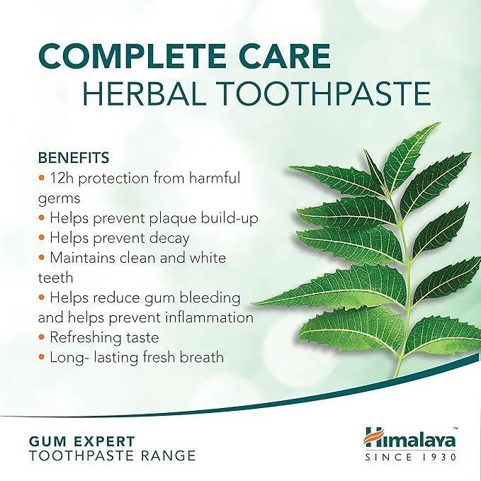 خمیر دندان هیمالیا مدل Complete Care And Mint Fresh حجم 75 میلی لیتر بسته 2 عددی - تصویر 2