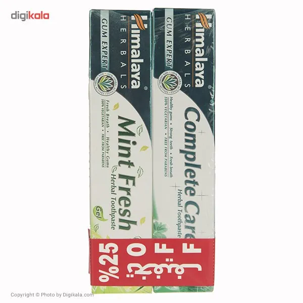 خمیر دندان هیمالیا مدل Complete Care And Mint Fresh حجم 75 میلی لیتر بسته 2 عددی - تصویر 3