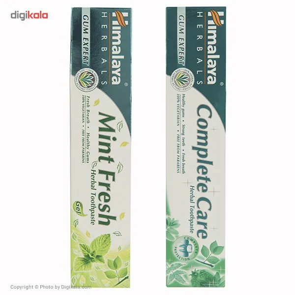 خمیر دندان هیمالیا مدل Complete Care And Mint Fresh حجم 75 میلی لیتر بسته 2 عددی - تصویر 6