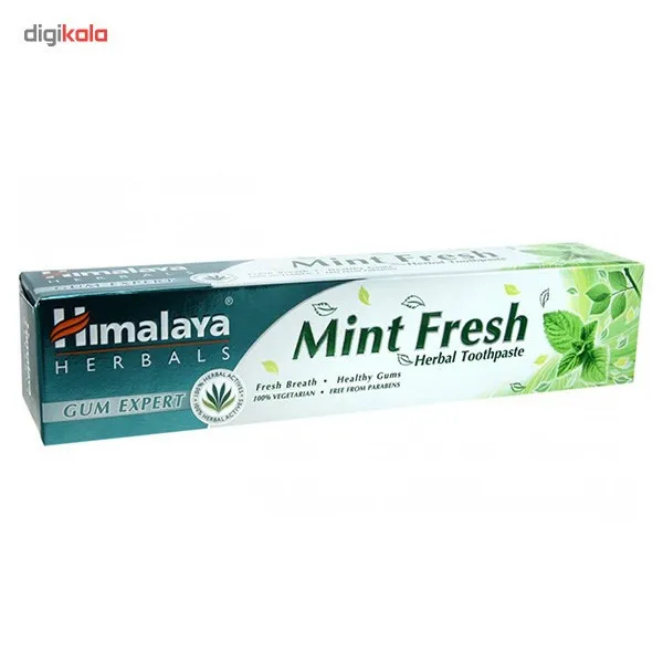 خمیر دندان هیمالیا مدل Mint Fresh And Sparkly White حجم 75 میلی لیتر بسته 2 عددی - تصویر 2