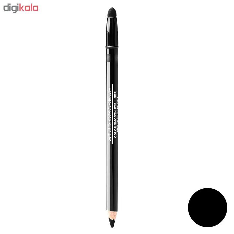 مداد چشم استودیو میکاپ مدل Color Smooth شماره 01 - تصویر 2