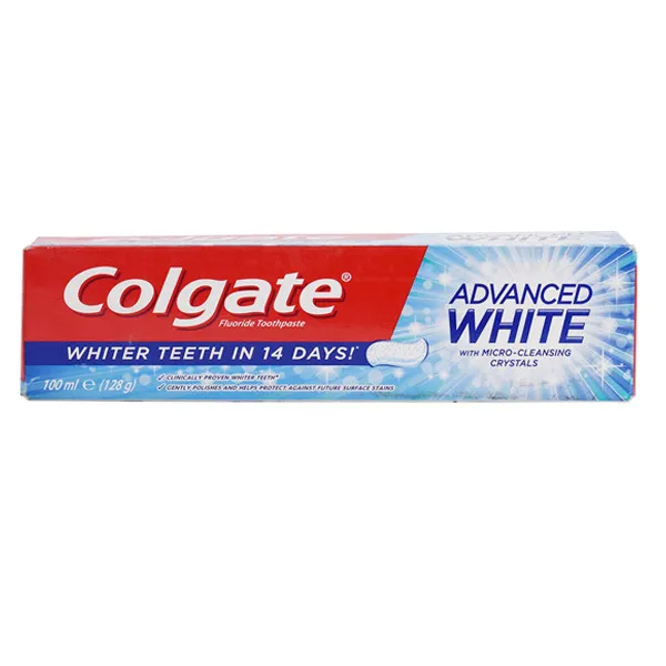 خمیر دندان کلگیت مدل WHITER TEETH حجم 100 میلی لیتر