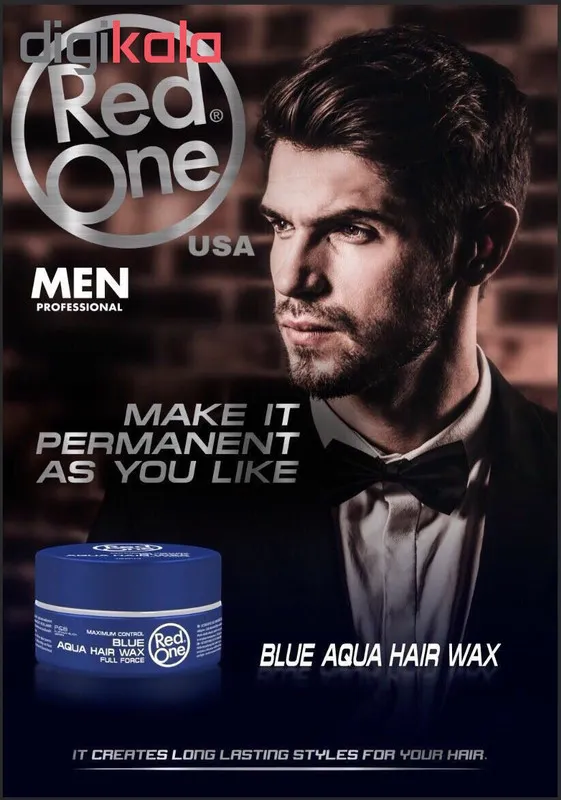 واکس مو رد وان مدل Aqua Blue حجم 150 میلی لیتر - تصویر 5