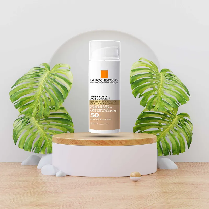 کرم ضد آفتاب رنگی لاروش پوزای SPF50 مدل age correct مناسب انوع پوست حجم 50 میلی لیتر - تصویر 3