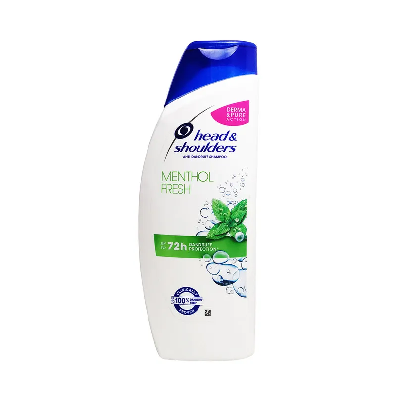 شامپو ضد شوره مو هد اند شولدرز مدل Menthol Fresh حجم 600 میلی لیتر