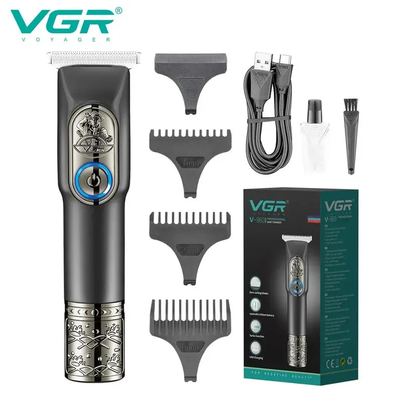 ماشین اصلاح موی سر و صورت وی جی ار مدل V-963 - تصویر 4