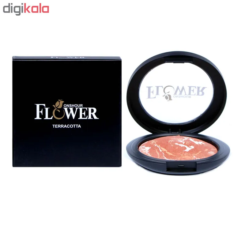 رژگونه انشور فلاور مدل Terracotta شماره 01 - تصویر 2