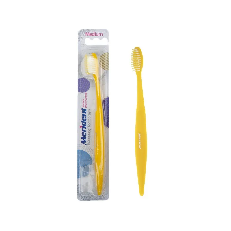 مسواک مریدنت مدل Whitening با برس متوسط بسته 2 عددی به همراه مسواک مریدنت با برس خیلی نرم بسته 2 عددی - تصویر 4